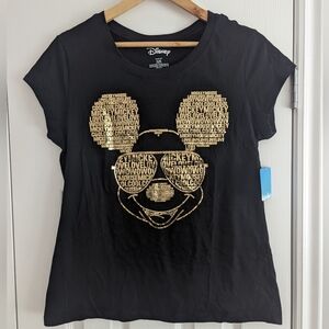 Disney Mickey tshirt womens size M/L NWT